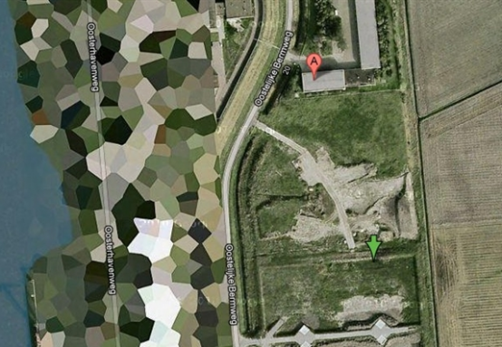 Vlissingen, Hollanda... Askeri üslerin bulunduğu bu bölge Google Maps'ten izlenemiyor.