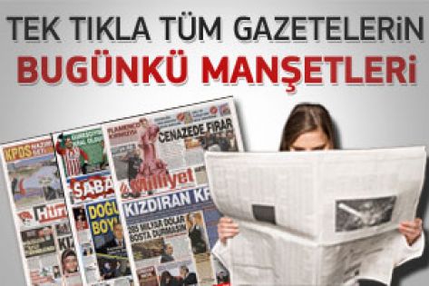 04 Şubat 2012 günün gazete manşetleri