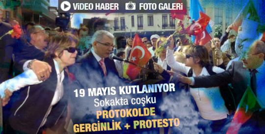 19 Mayıs kutlamalarında gerginlik