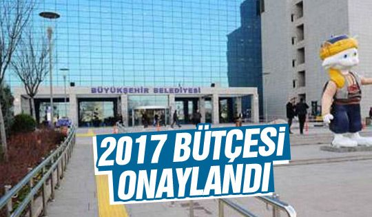 2017 bütçesi onaylandı