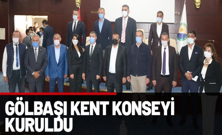 Gölbaşı Kent konseyi kuruldu