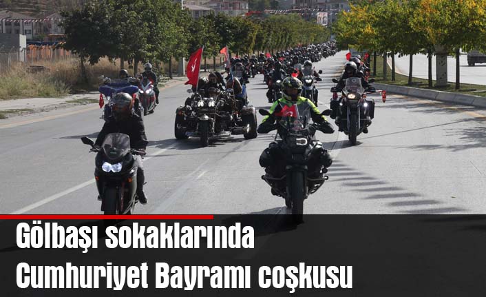 Gölbaşı Belediyesi, 29 Ekim Coşkusunu Sokaklara Taşıdı…