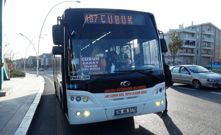 Çubuk ve Akyurt ÖTA'larında Ankarakart dönemi başlıyor