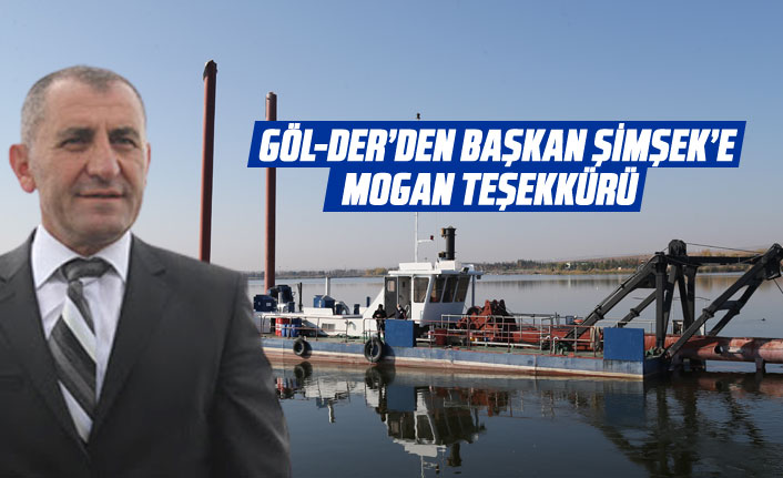 GÖL-DER'den Başkan Şimşek'e Mogan teşekkürü