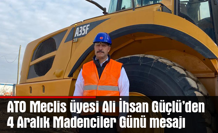 Ali İhsan Güçlü'den 4 Aralık mesajı