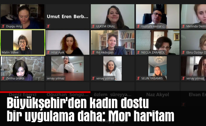 Büyükşehir'den kadın dostu bir uygulama daha: Mor haritam