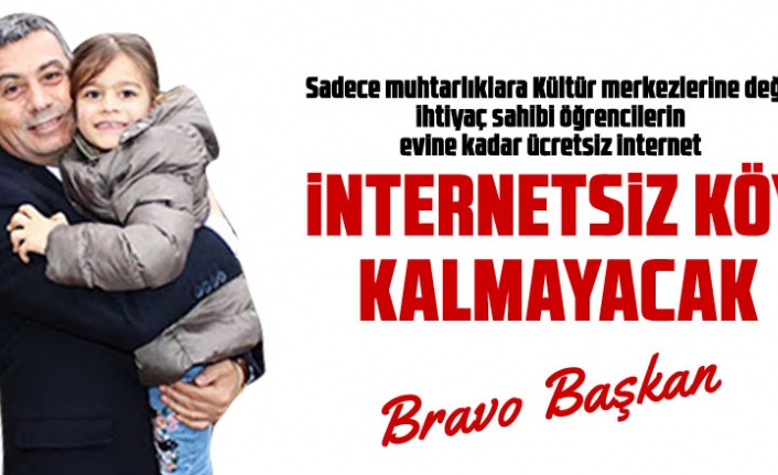 Ücretsiz internet, kırsaldaki öğrencilerin evine kadar girecek