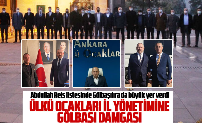 Ülkü Ocakları İl Yönetimine Gölbaşı damgası