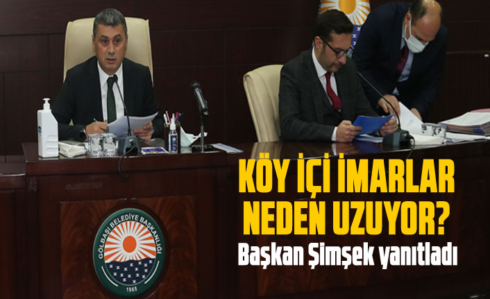 Başkan Şimşek'ten  imar açıklaması