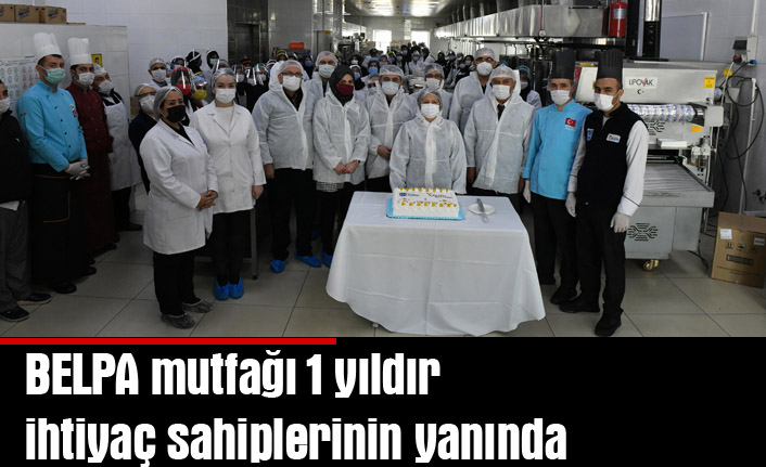 BELPA mutfağı 1 yıldır ihtiyaç sahiplerinin yanında