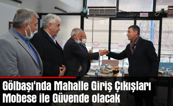 Gölbaşı'nda Mahalle Giriş Çıkışları Mobese ile Güvende olacak