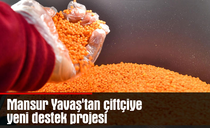 Mansur Yavaş'tan çiftçiye yeni destek projesi