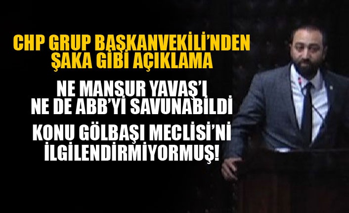 CHP'Lİ ÖKMEN'DEN ŞAKA GİBİ AÇIKLAMA