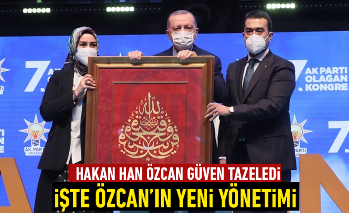 Hakan Han Özcan güven tazeledi