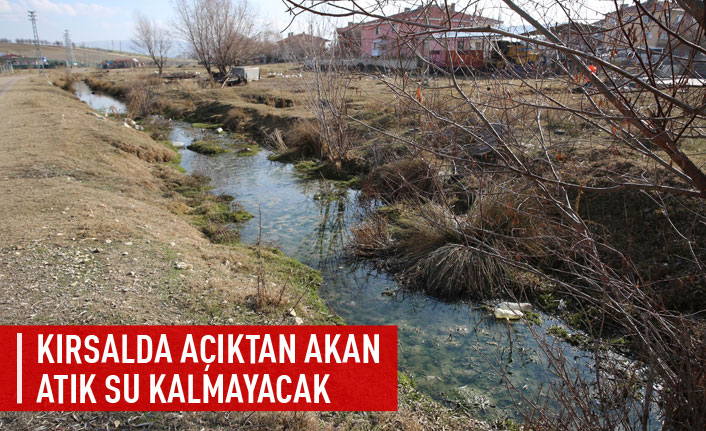 Kırsalda açıktan akan atık su kalmayacak