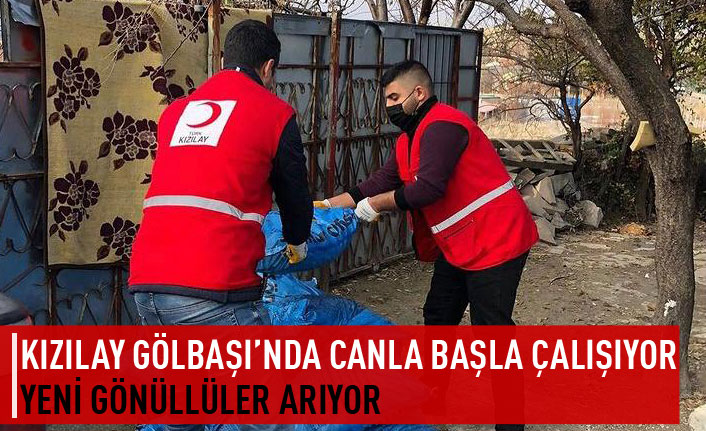 Kızılay Gölbaşı'nda yeni gönüllüleri arıyor