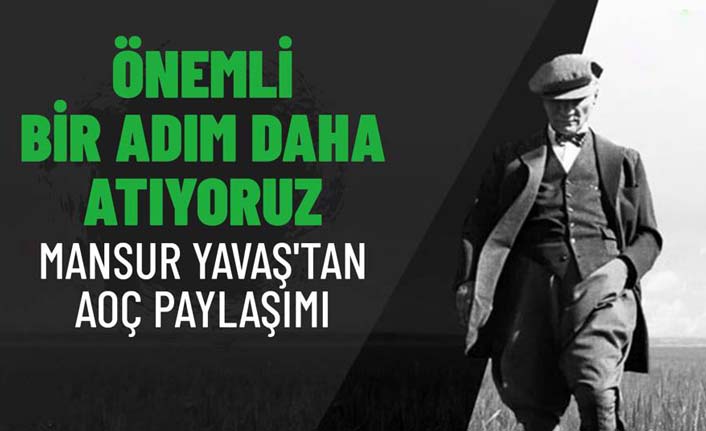 Mansur Yavaş: Ata'mızın emanetine sahip çıkıyoruz