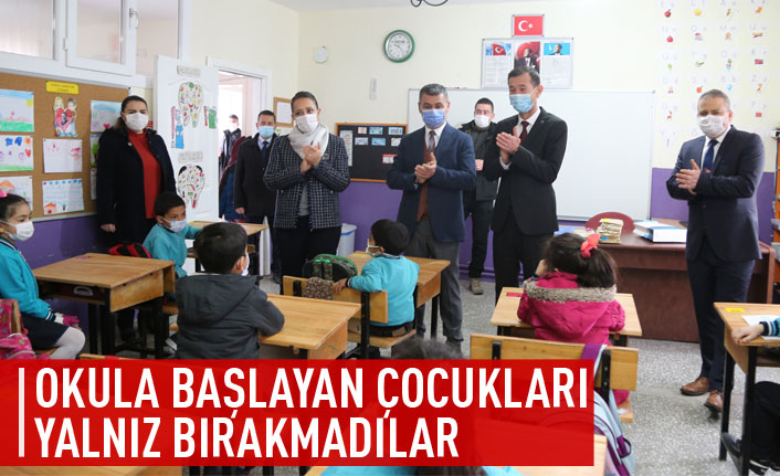 Ramazan ağabeylerlerinden Okula Başlayan Çocuklara Ziyaret