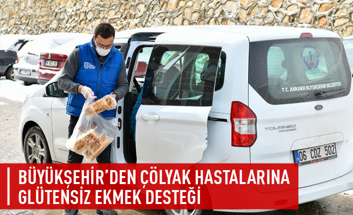 Büyükşehir'den glutensiz ekmek desteği