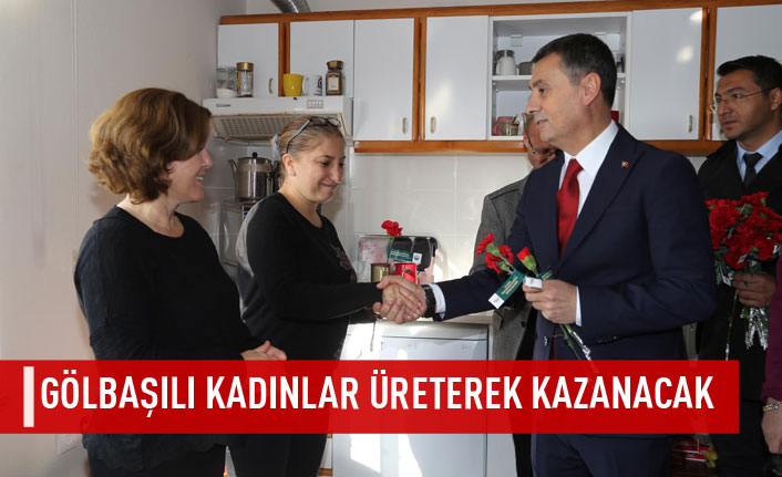 Gölbaşılı kadınlar için yeni gelir kapısı