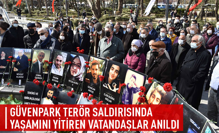 Güvenpark terör saldırısında yaşamını yitirenler anıldı