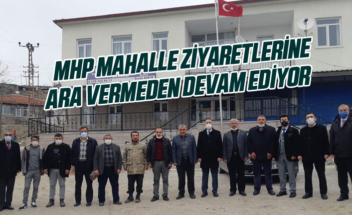 Serdar Tekin Gölbaşı'nın mahallelerini ziyaret etti...