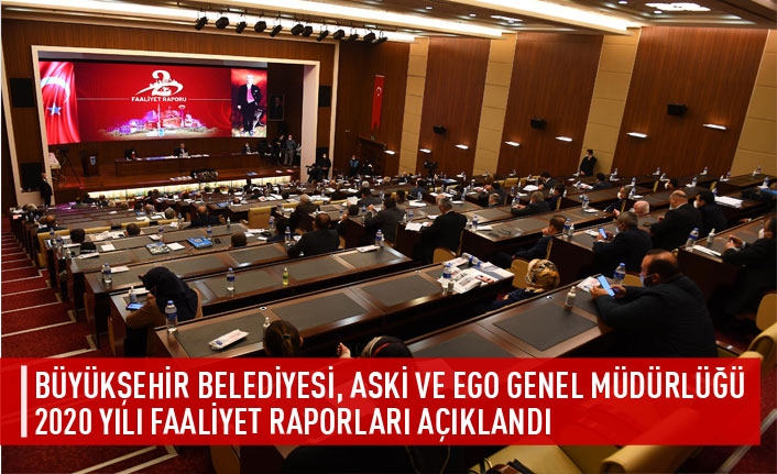 2020 faaliyet raporları açıklandı