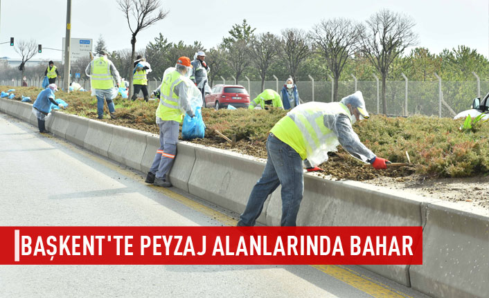 Başkent'te bahar hazırlığı