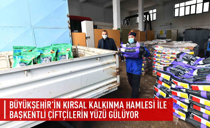 Başkentli çiftçilerin yüz gülüyor