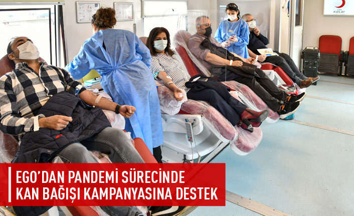 EGO'dan kan bağışı kampanyasına destek