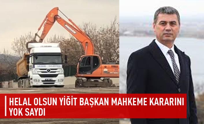 Gölbaşı Belediyesi mahkemenin kararına uymadı