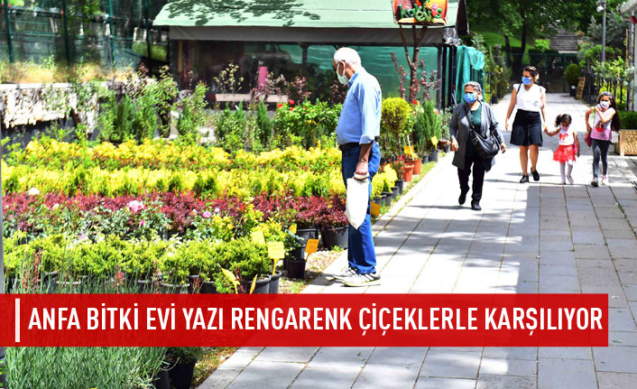 Ankara yazı rengarenk çiçeklerle karşılıyor