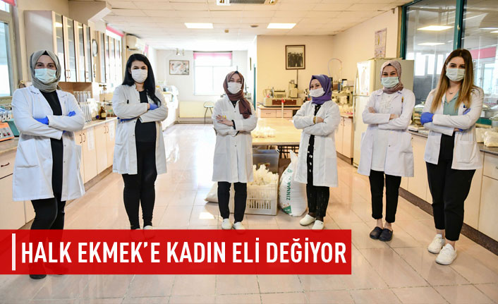 Halk Ekmek'e kadın eli değiyor