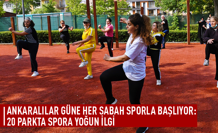 Ankaralılar güne sporla başlıyor