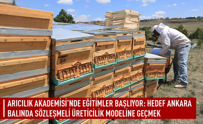 Arıcılık akademisi'nde eğitimler başlıyor: hedef Ankara balında sözleşmeli üreticilik modeline geçmek