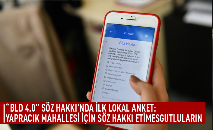 “BLD 4.0” söz hakkında ilk lokal anket