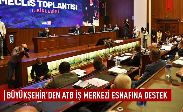 Büyükşehir'den ATB iş merkezi esnafına destek