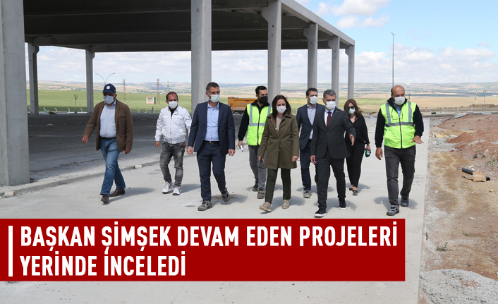 Gölbaşı Belediye Başkanı Şimşek, Devam Eden Projeleri Yerinde İnceledi