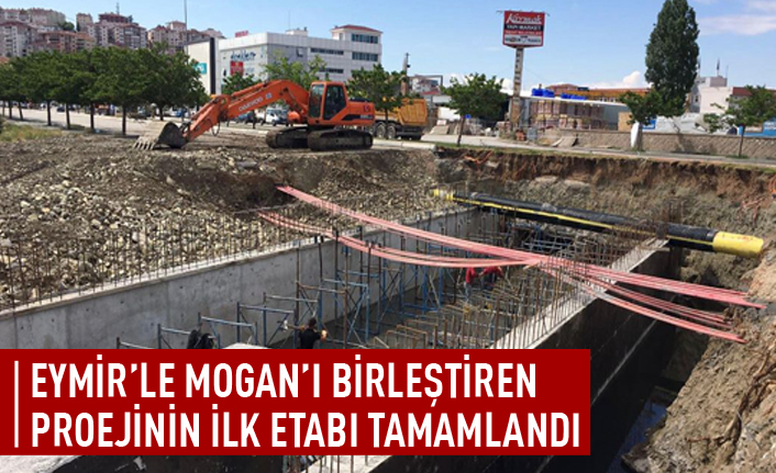 Kanal projesinin ilk bölümü tamamlandı