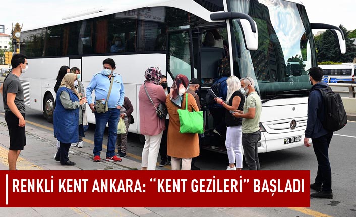 Renkli kent Ankara: "Kent gezileri" başladı