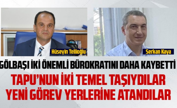 Başarılı bürokratlar Hüseyin Tellioğlu ve Serkan Kaya'nın tayini çıktı