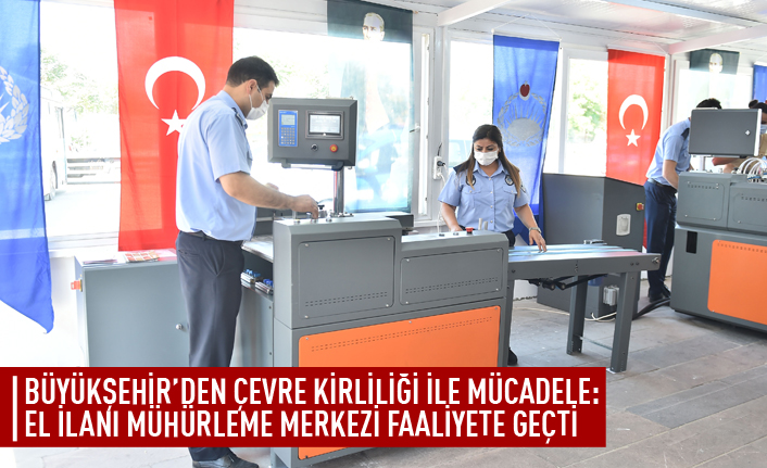 Büyükşehir'den çevre kirliliği ile mücadele