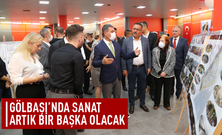 Gölbaşı'na sanat merkezi açılıyor