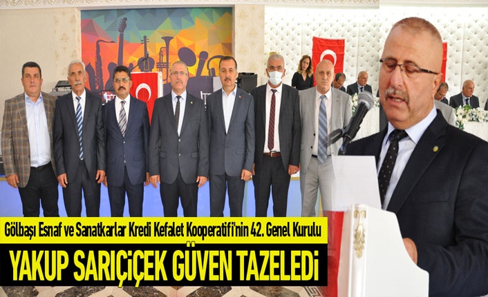 Yakup Sarıçiçek güven tazeledi