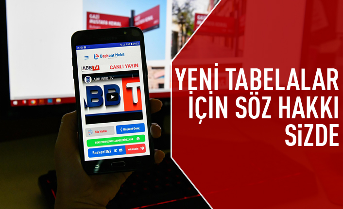 Ankara'nın yeni tabelaları için söz halkta