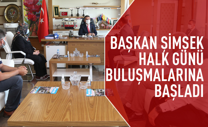 Başkan Ramazan Şimşek, vatandaşlarla buluşmaya devam ediyor