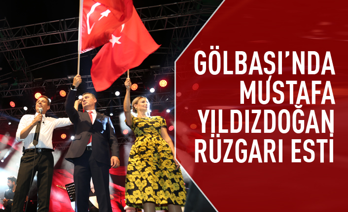Gölbaşı Belediyesi Sünnet Şenlikleri’nde Mustafa Yıldızdoğan Sahne Aldı