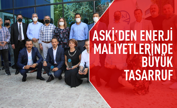 ASKİ'den enerji maliyetlerinde büyük tasarruf