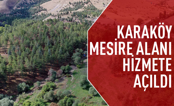 Karakör mesire alanı açıldı