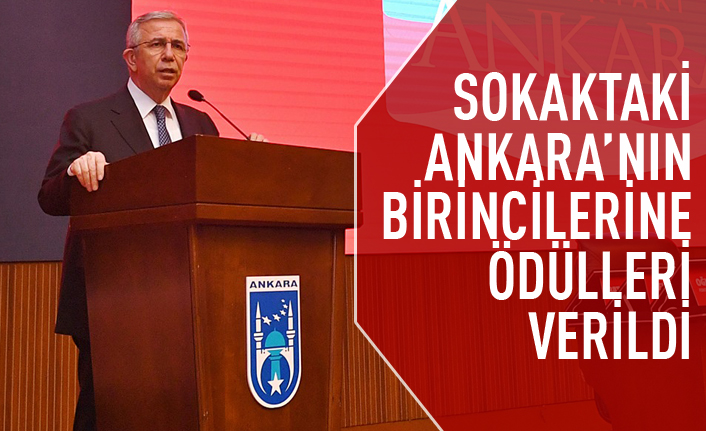 Sokaktaki Ankara'nın kazananların ödülleri verildi